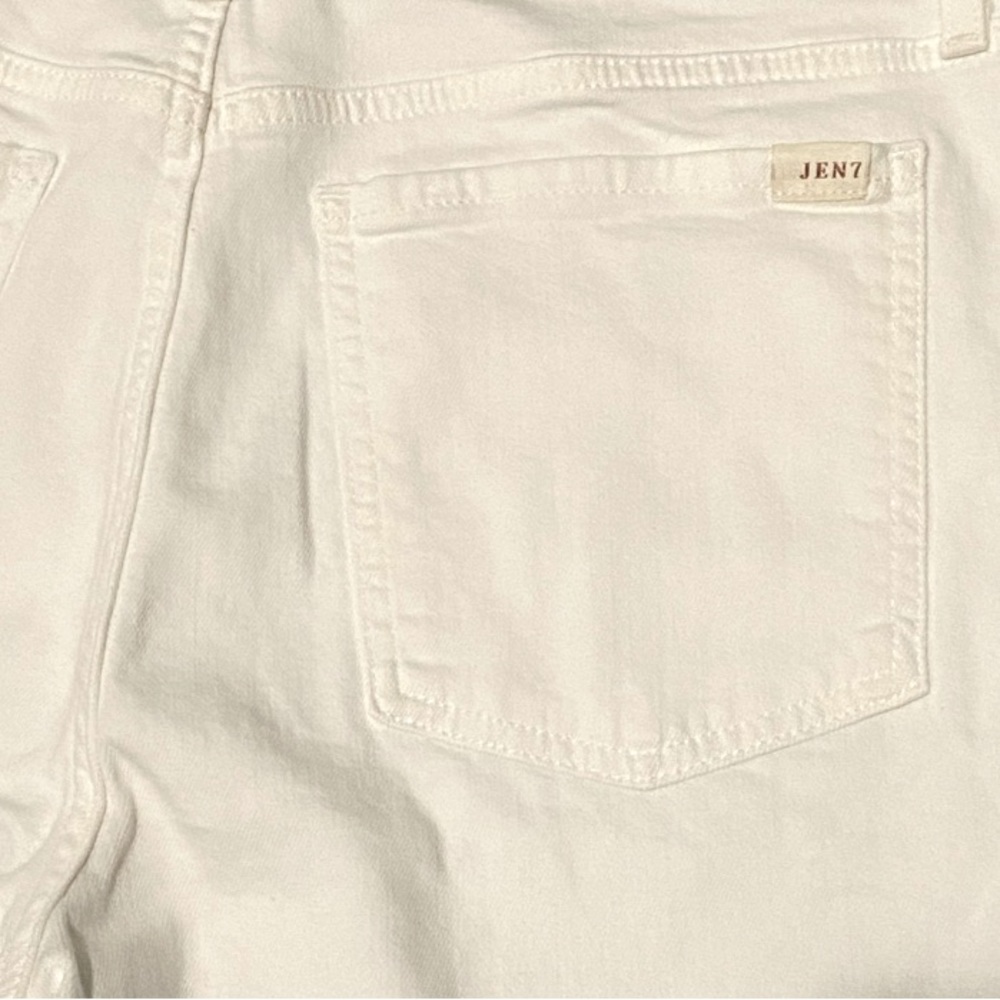Jen 7 by 7 For All Mankind White Bermuda Shorts - Picture 6 of 6
